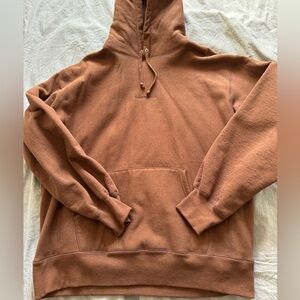 Supreme Number 01 Micro Logo Hoodie Large Brown